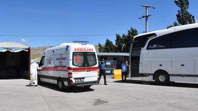 Yolcu otobüsünde korona paniği!