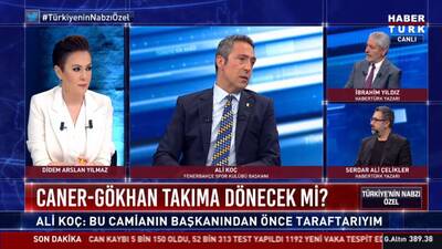 Ali Koç, Habertürk TV'de açıkladı: Bir hoca ile anlaştık