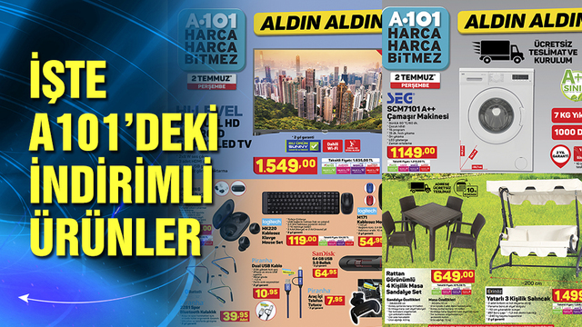A101 aktüel ürünler kataloğu