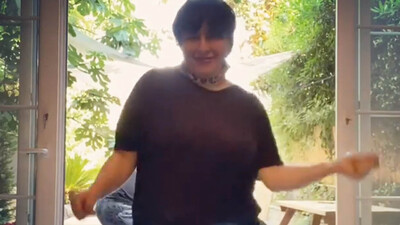 Esra Dermancıoğlu'nun dansı olay oldu