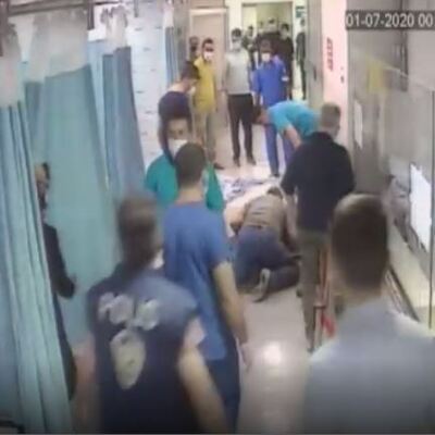 Gürültü uyarısında bulunan doktora saldırdı!