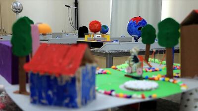 Görme engelli öğrenciler, fen derslerini dokunarak öğrenecek