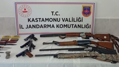 Silah kaçakçılarına operasyon: 9 gözaltı!