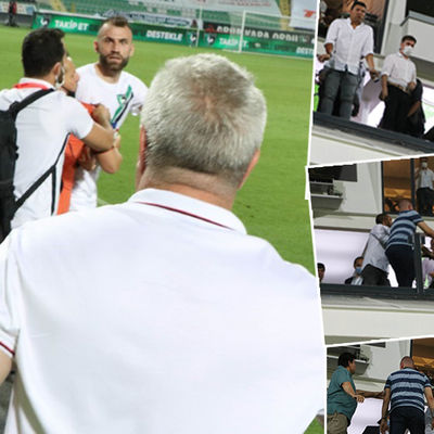 Maç bitti, ortalık karıştı!