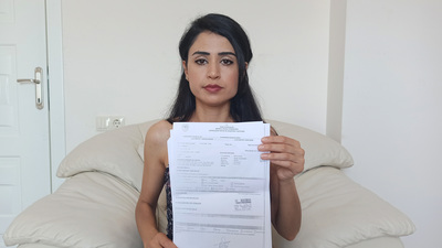 Eşinin dövüp evden attığı kadın çocuklarına hasret