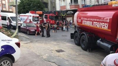 Mobilya atölyesinde korkutan yangın