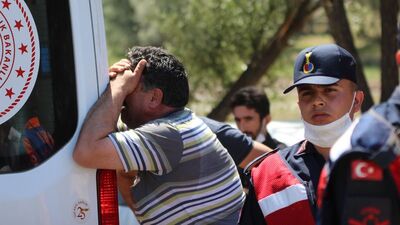 Babanın yıkıldığı an!