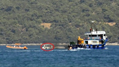 Bodrum'da kaptansız bot paniği!