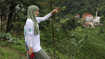 "Buraya çok güzel ev olur' diye işaret ediyorumdur"