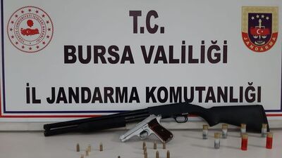 Bursa'da silah kaçakçılığı operasyonu
