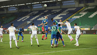 Kayseri'nin galibiyet serisi bozuldu