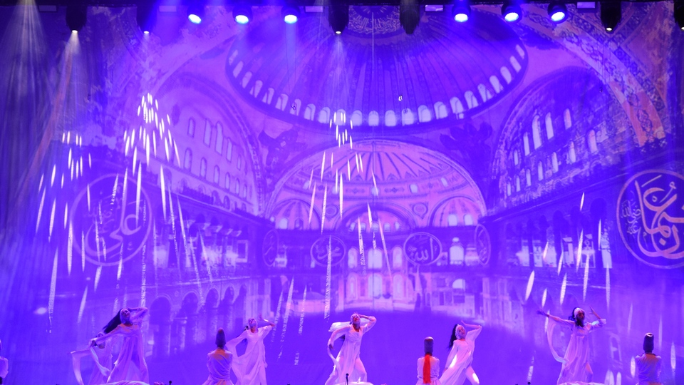 Yenikapı'da Ayasofya'dan izler