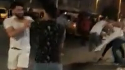 Taksim'de meydan kavgası!