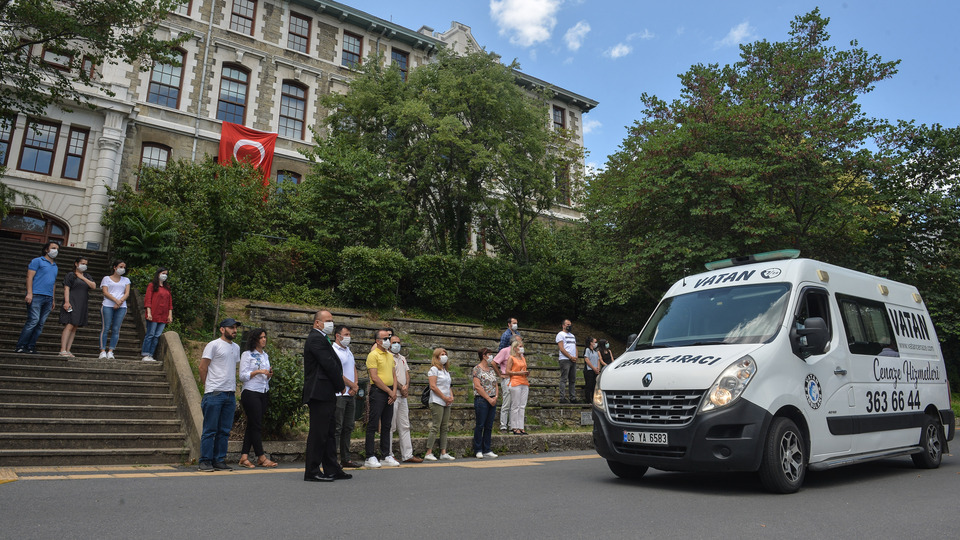 Adalet Ağaoğlu'nun cenazesi Boğaziçi Üniversitesi'ne getirildi