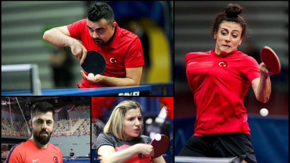 5 masa tenisçimiz Tokyo vizesi aldı