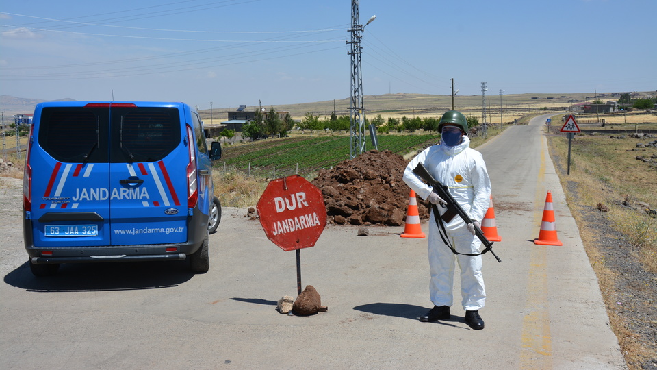 Şanlıurfa'da 87 ev karantinaya alındı!