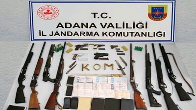 Adana merkezli 4 ilde suç örgütü operasyonu!