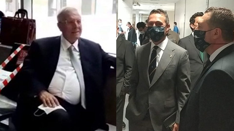 Ali Koç ve Aziz Yıldırım Çağlayan'da