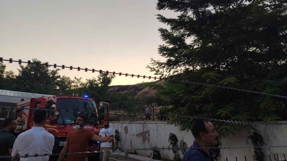 Başkent'te sit alanında yangın!