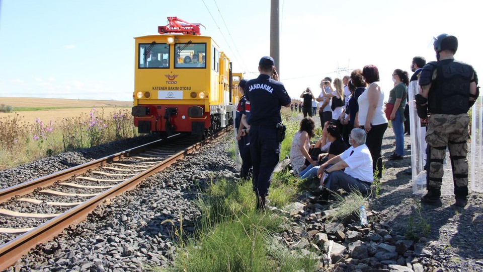 Çorlu'daki tren kazasında keşif incelemesi