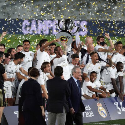 İspanya'da şampiyon Real Madrid!