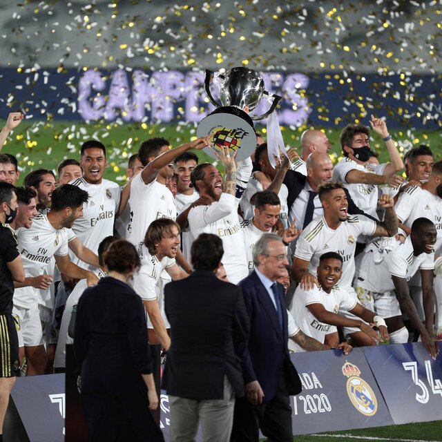 İspanya'da şampiyon Real Madrid!