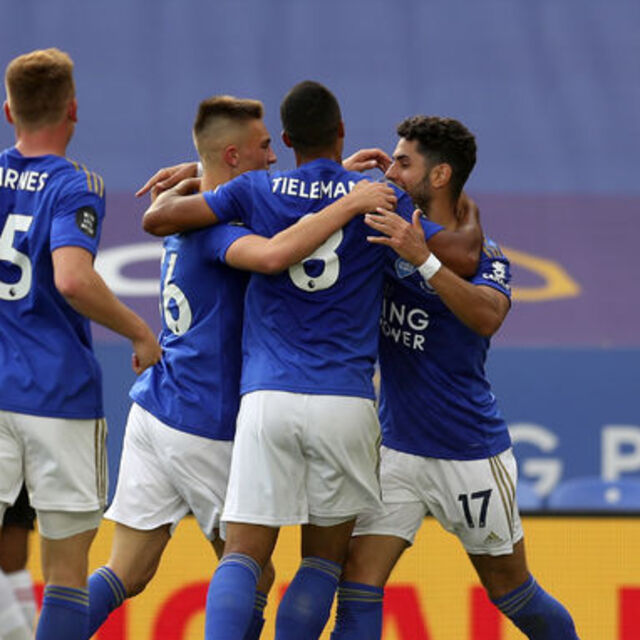 Leicester City evinde kazandı