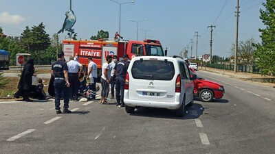 Samsun'da korkutan kaza: 8 yaralı!