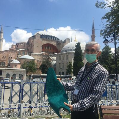 İşte Ayasofya'nın halıları!