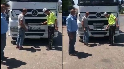 Plaka gizlemek için yapılan düzenek şaşkına çevirdi!