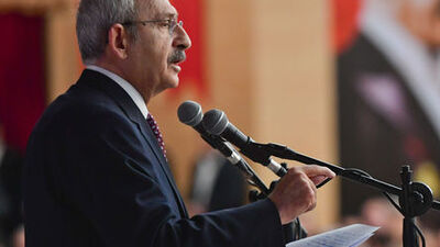 Çipli turnikeli CHP kurultayı