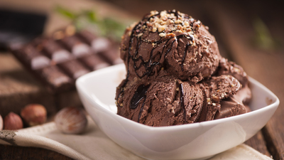 İşte sağlıklı dondurma yapımı...