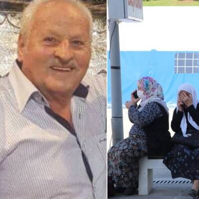 Oğluna tanıklığa gitti, cenazesi çıktı