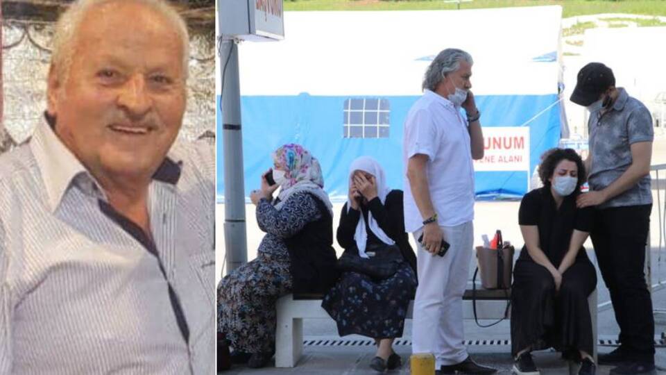 Oğluna tanıklığa gitti, cenazesi çıktı