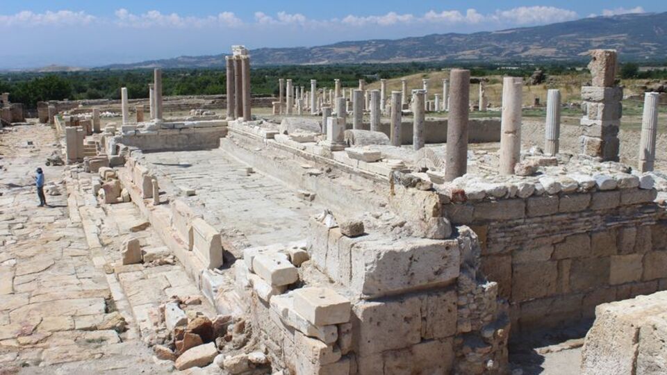 Denizli'de gün yüzüne çıkartıldı...