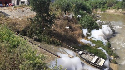 Mersin'de korkutan görüntü!