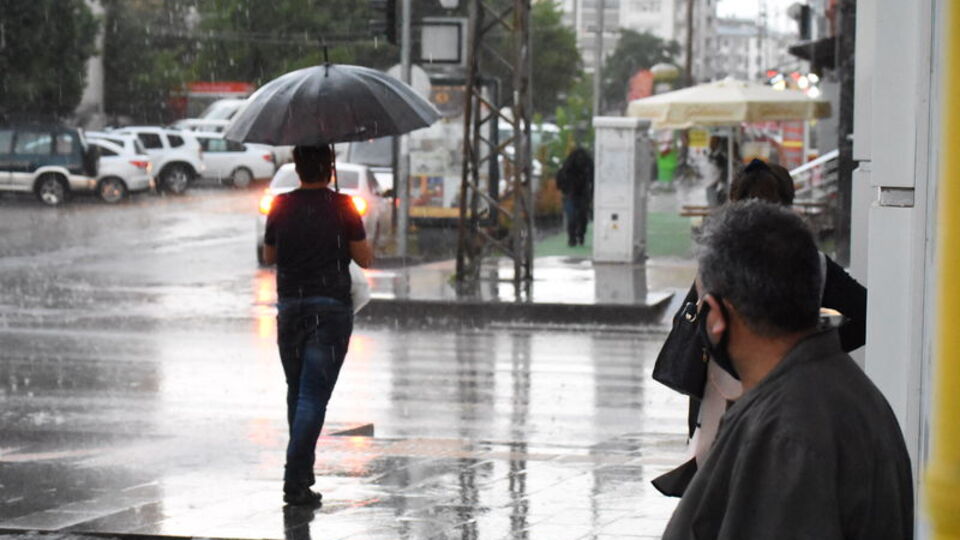 İki bölge için sağanak uyarısı