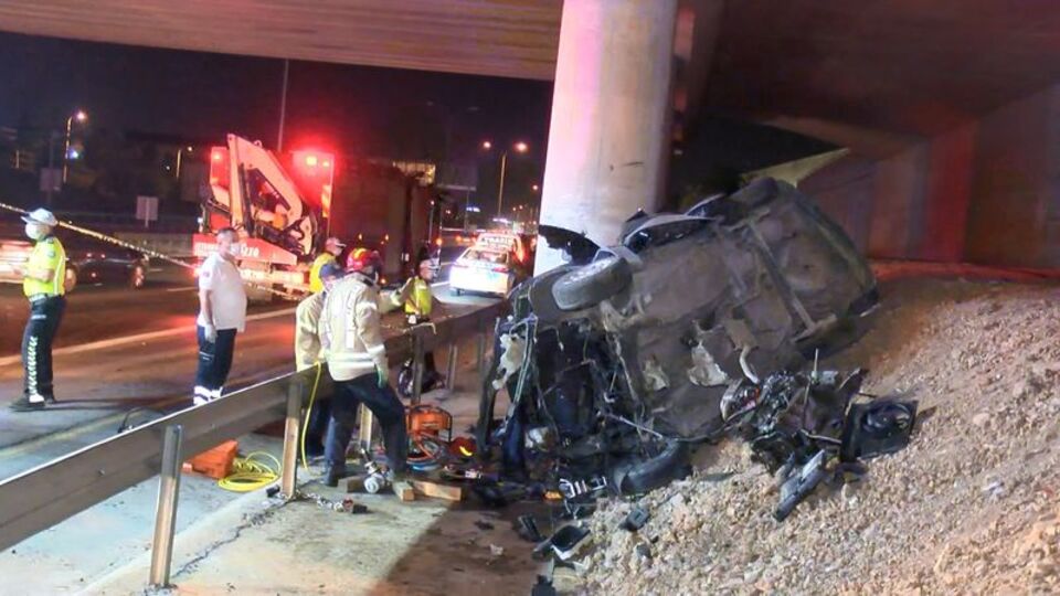 TEM otoyolunda korkunç kaza: Ölü ve yaralılar var