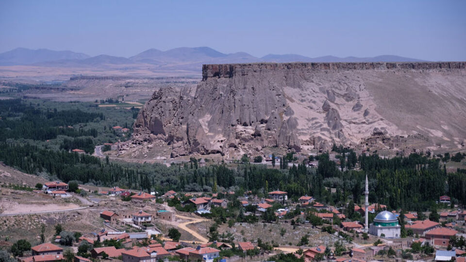 Kapadokya´nın en büyük katedrali sessiz