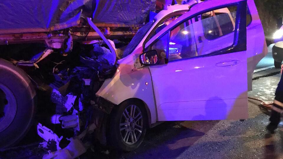 Trabzon'da feci kaza! 4 genç hayatını kaybetti