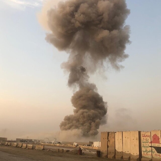 Irak'ta askeri üste patlama!