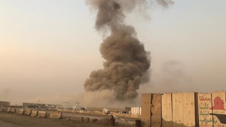 Irak'ta askeri üste patlama!