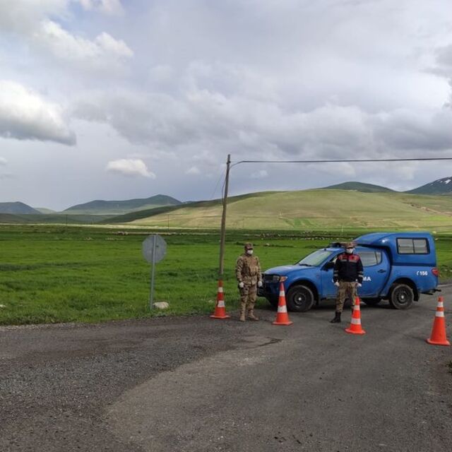 Erzurum'da 1 mahalle karantinaya alındı