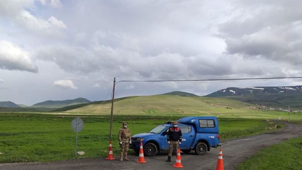 Erzurum'da 1 mahalle karantinaya alındı