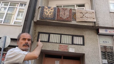 Balkondan düşen çocuğu ölümden kurtardı!