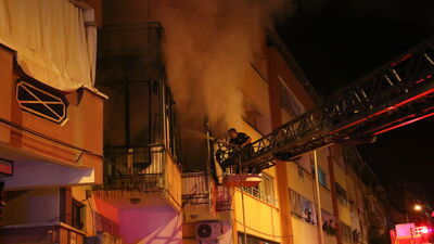 Cezaevinden izinli çıktı, babasının evini yaktı