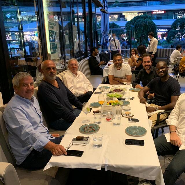 Aziz Yıldırım ve Sow yemekte buluştu