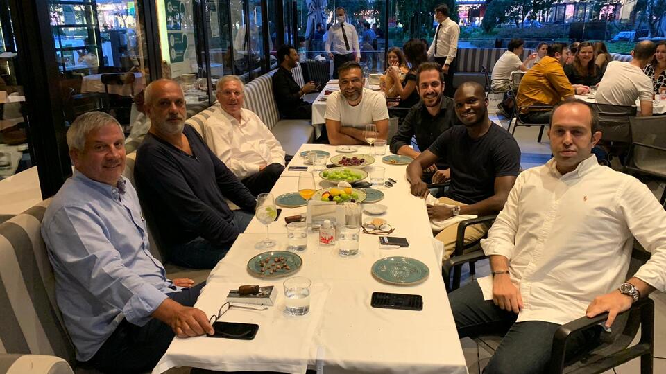 Aziz Yıldırım ve Sow yemekte buluştu