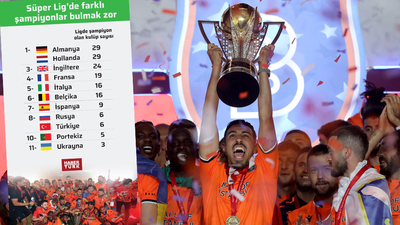 Süper Lig'de farklı şampiyonlar bulmak zor