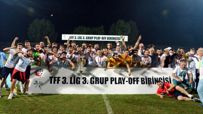 Pazarspor TFF 2. Lig'e yükseldi